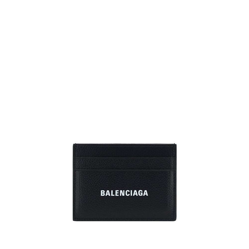 Balenciaga Black Premium Calfskin Card Holder