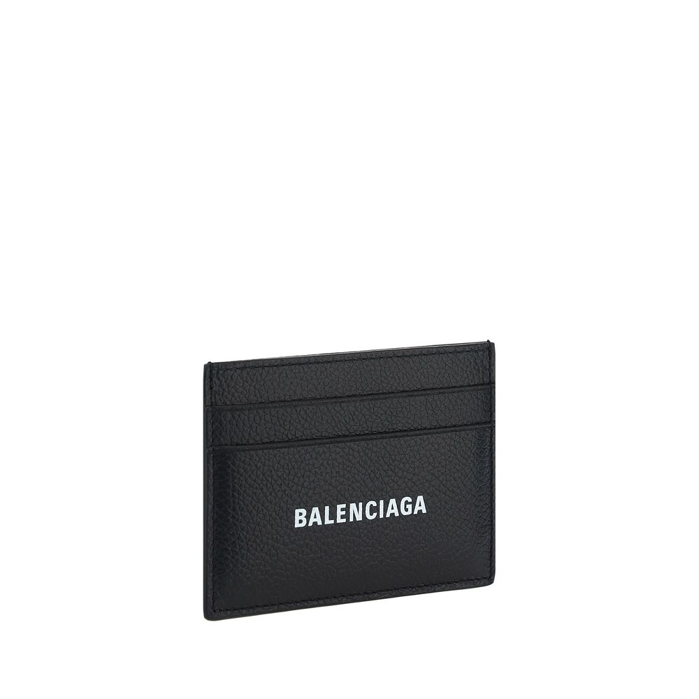 Balenciaga Black Premium Calfskin Card Holder
