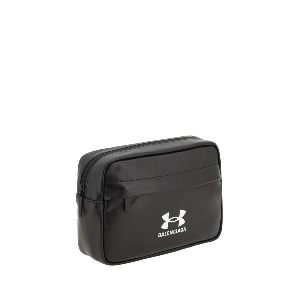 Balenciaga Black Premium Leather Beauty Case