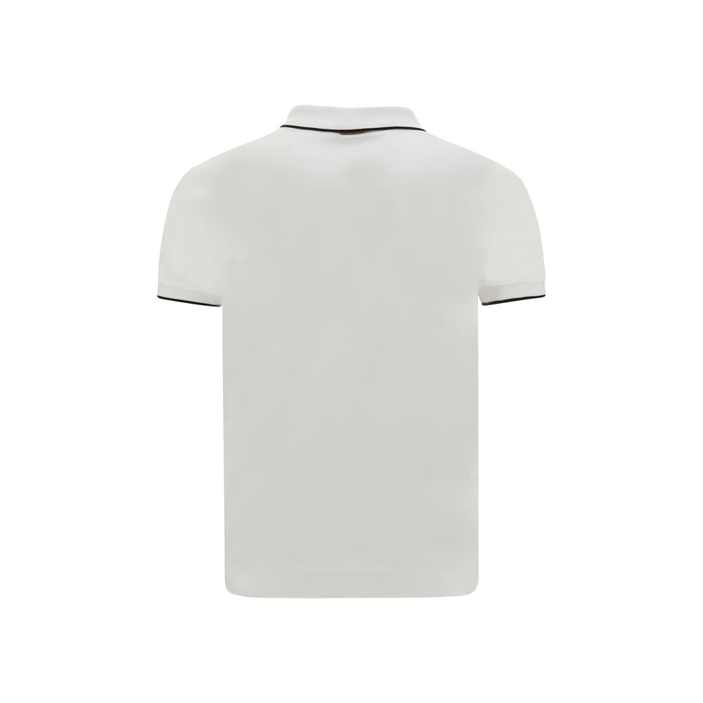 ZEGNA White Cotton Polo Shirt: Timeless Luxury and Effortless Style