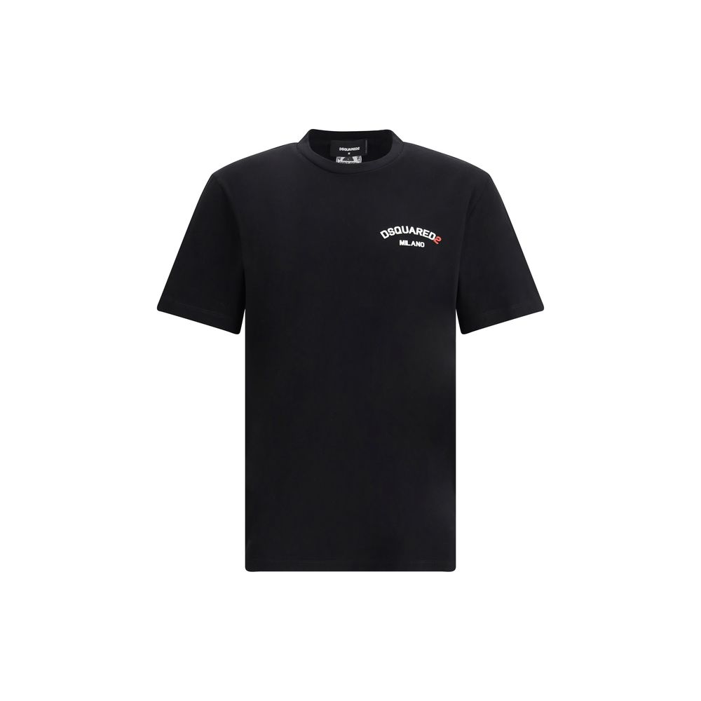 Dsquared² White Cotton T-Shirt: Refined Luxury Essential for Every Wardrobe