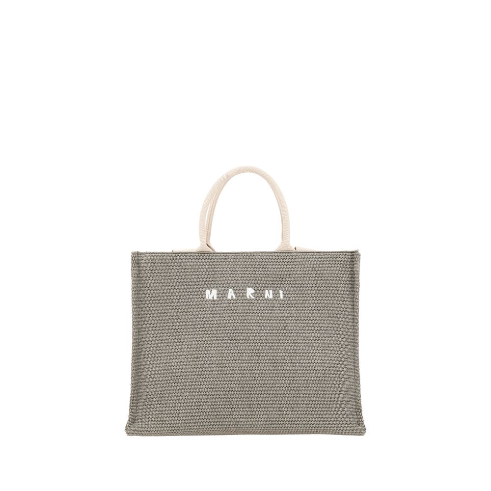 Marni Natural Raffia Tote Handbag: Sophisticated Luxury Accessory