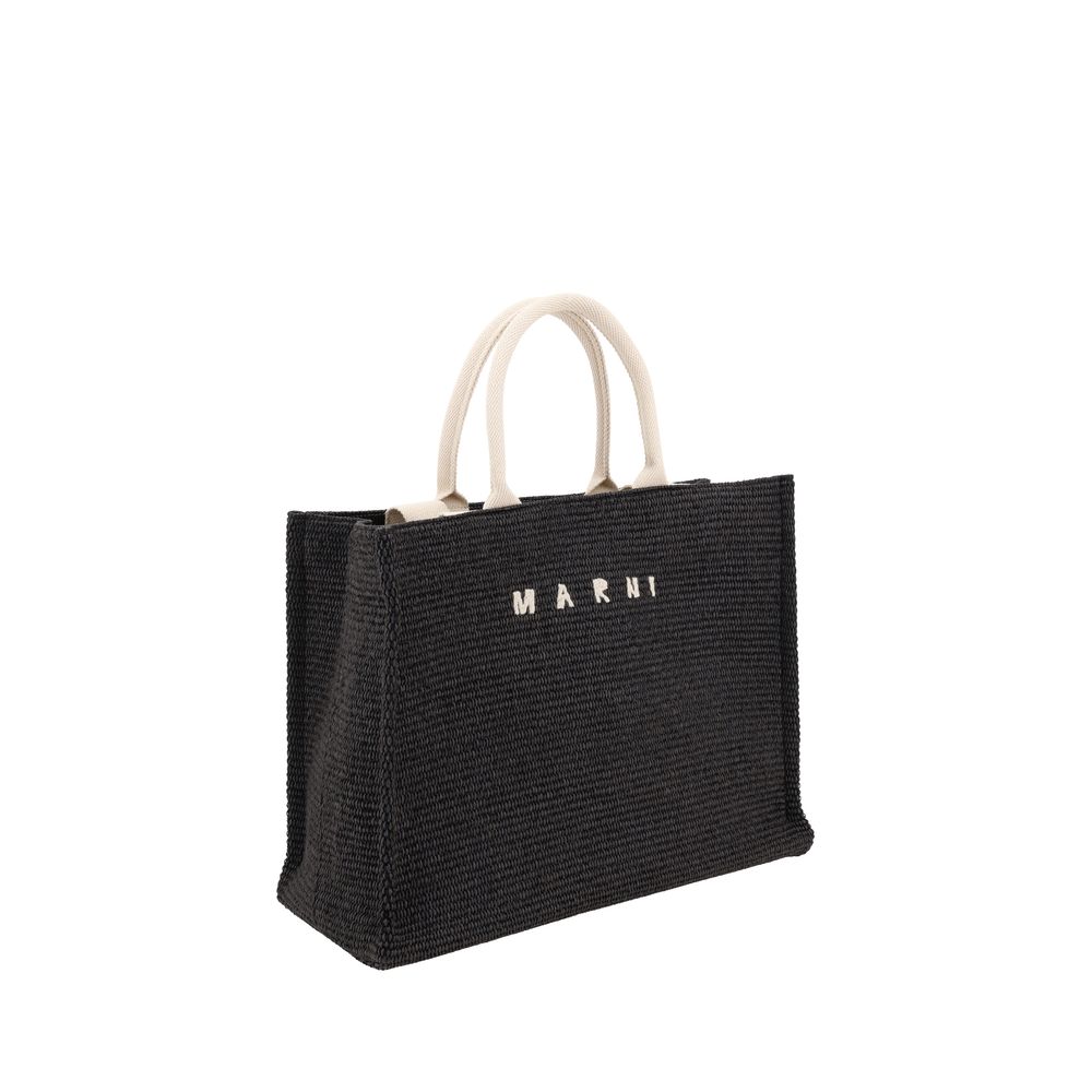 Marni Natural Raffia Tote Handbag in Luxurious Design