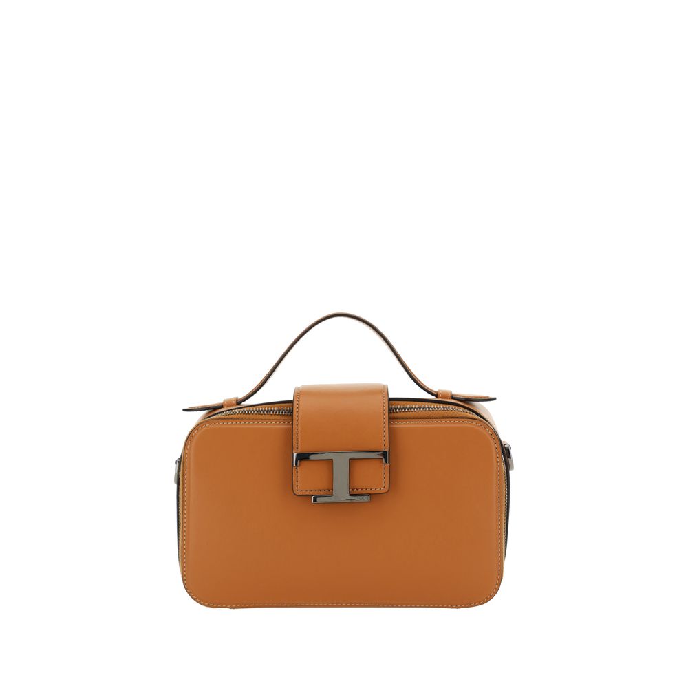 Tod's Black Leather Camera Mini Shoulder Bag - Exquisite Italian Craftsmanship