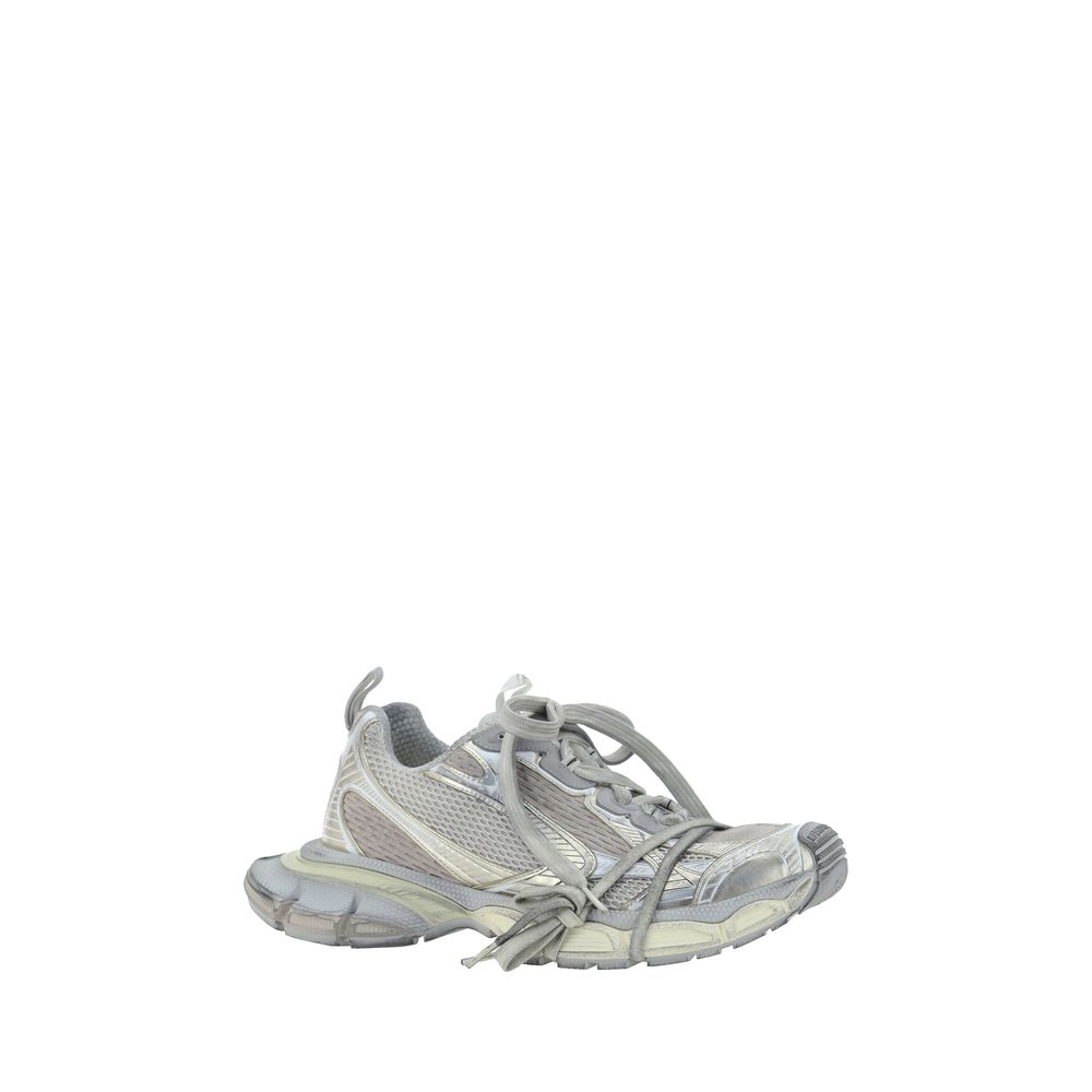 Balenciaga White Leather 3XL Sneakers
