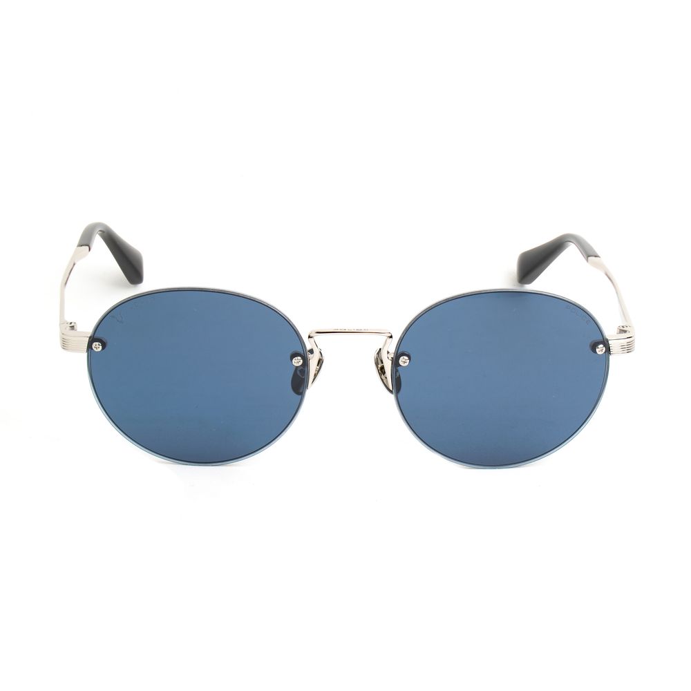 Police Gray Metal Sunglasses – Sophisticated Luxury Eyewear