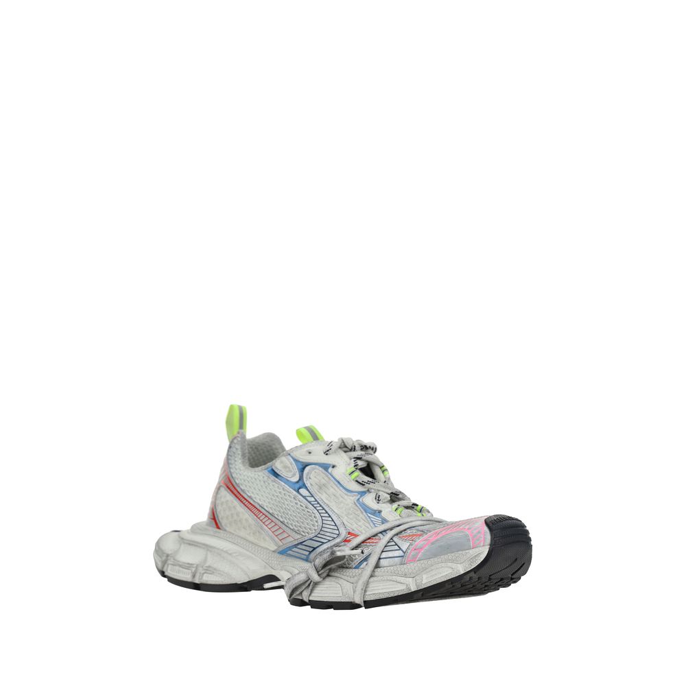 Balenciaga White Mesh 3XL Sneakers - Elevated Luxury Footwear