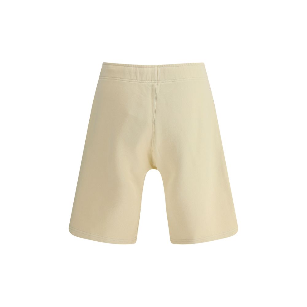 Autry Grey Cotton Sweatpants Shorts for Elevated Casual Elegance