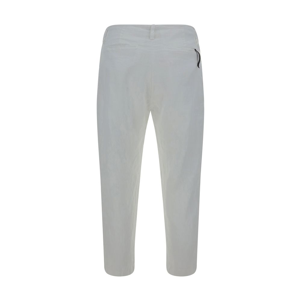 Never Enough White Luxurious Linen Pants with Chic Silhouette