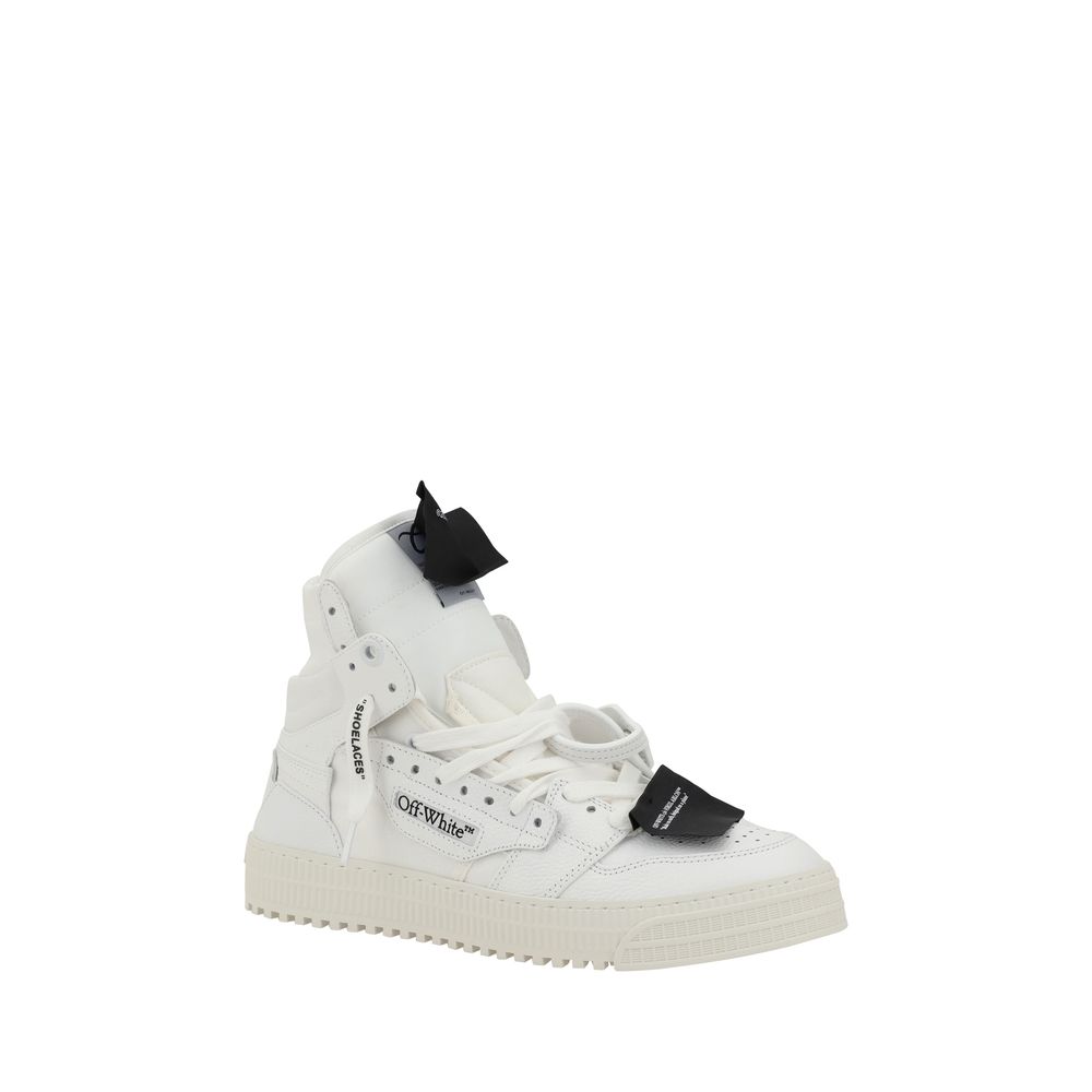 Off-White White Leather 3.0 Off Court Sneakers