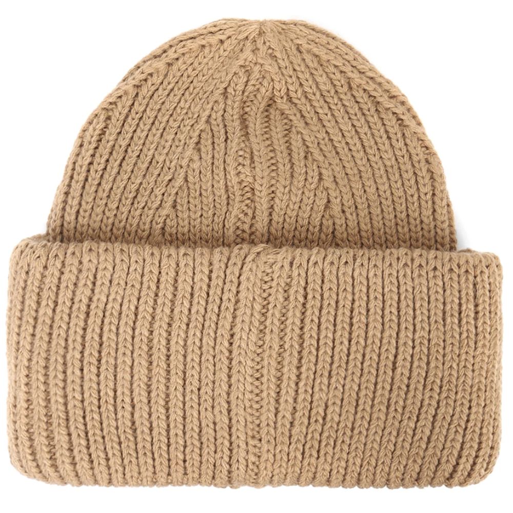 Hinnominate Brown Acrylic Hat for Elevated Style