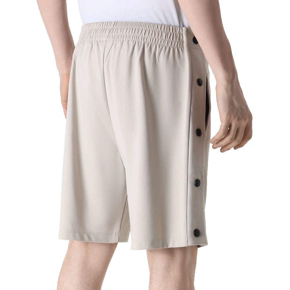 Comme Des Fuckdown Beige Viscose Short for Elevated Style