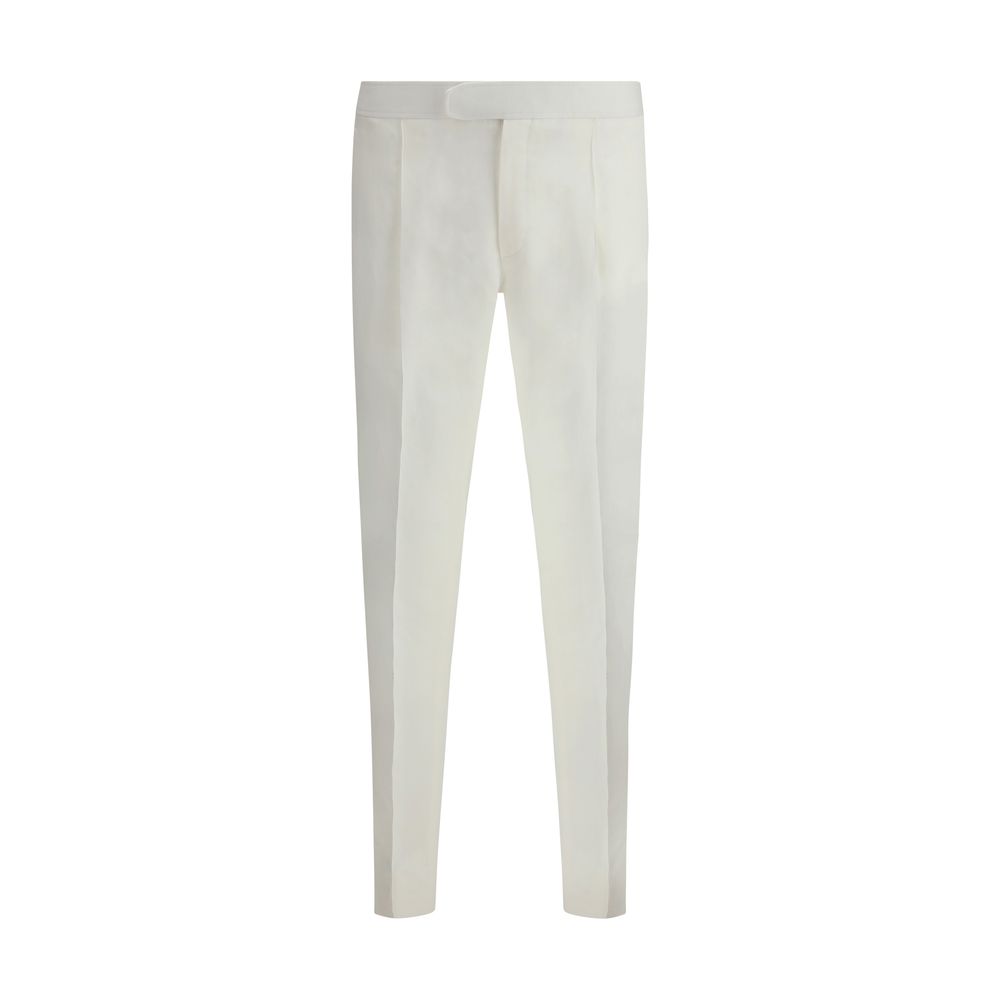Brioni Navy Wool Pants Melbourne - Timeless Elegance Redefined