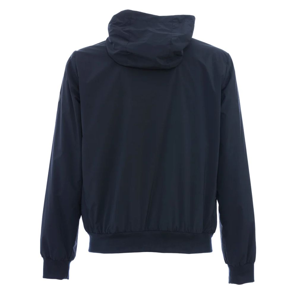People Of Shibuya Blue Nylon Jacket for Elevated Urban Style