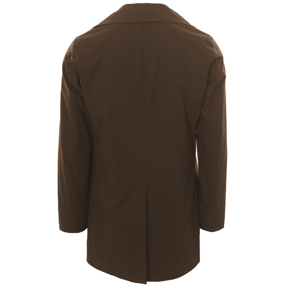 People Of Shibuya Brown Recycled Fabric Jacket