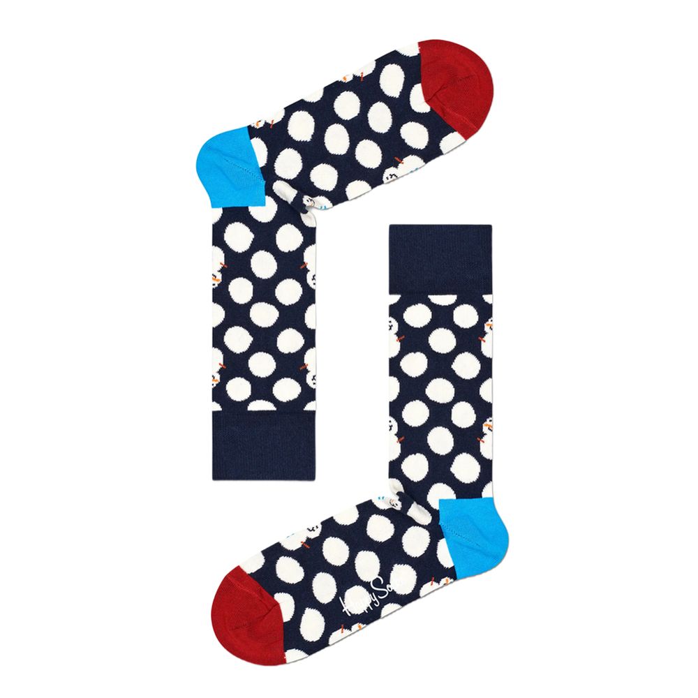 Happy Socks Blue Cotton Sock - Elevated Luxury Footwear