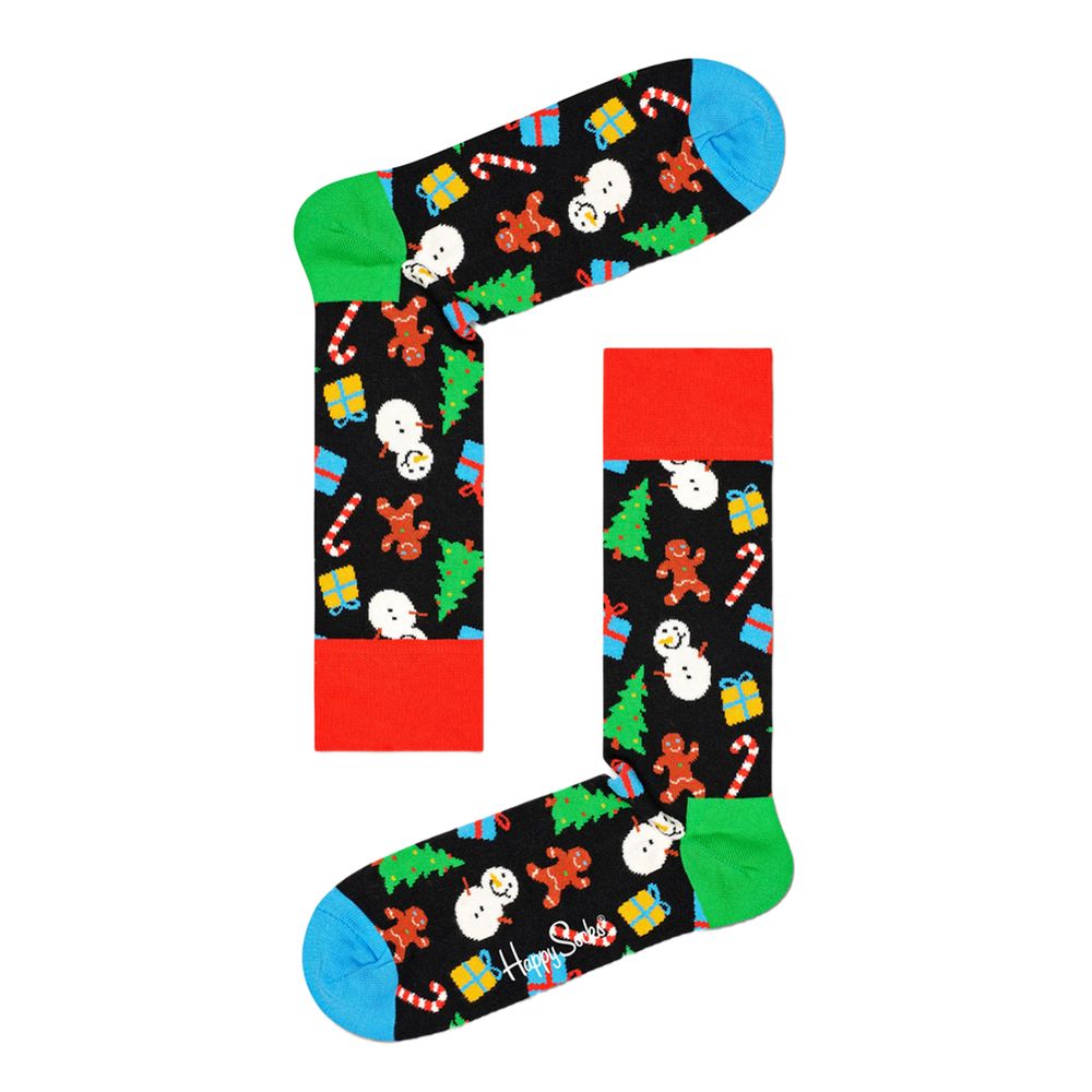 Happy Socks Red Cotton Sock - Elegant Luxury Accessory