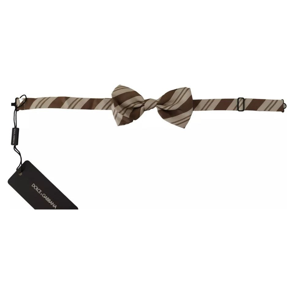 Dolce & Gabbana Multicolor Silk Patterned Bow Tie
