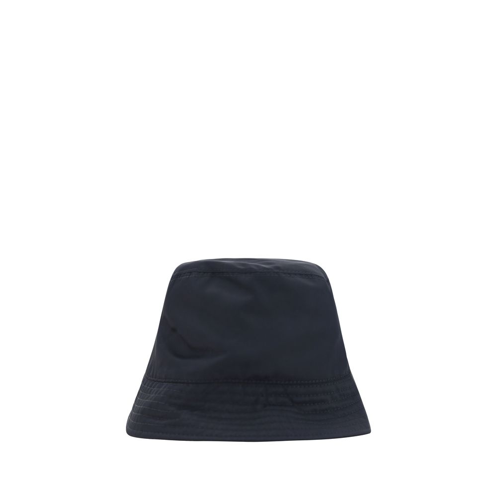 Dolce & Gabbana Black Premium Nylon Bucket Hat