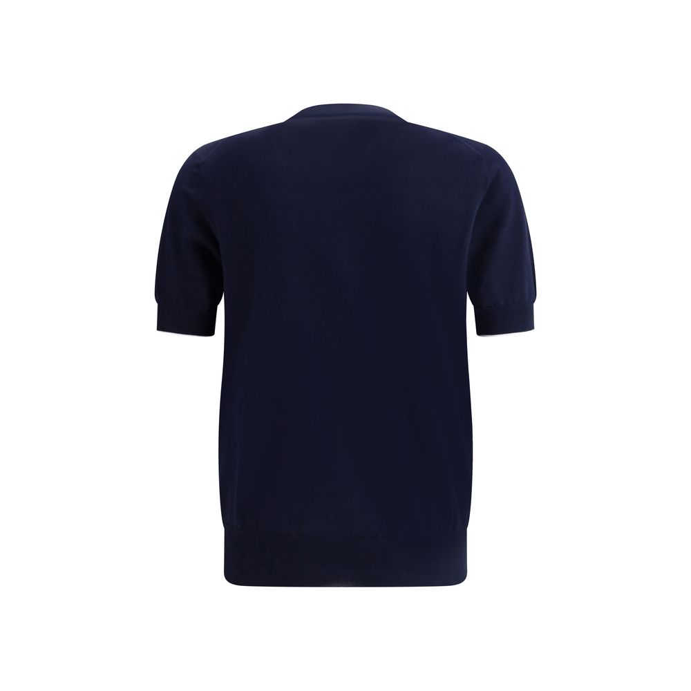 Brunello Cucinelli White Cotton T-Shirt for Elevated Style