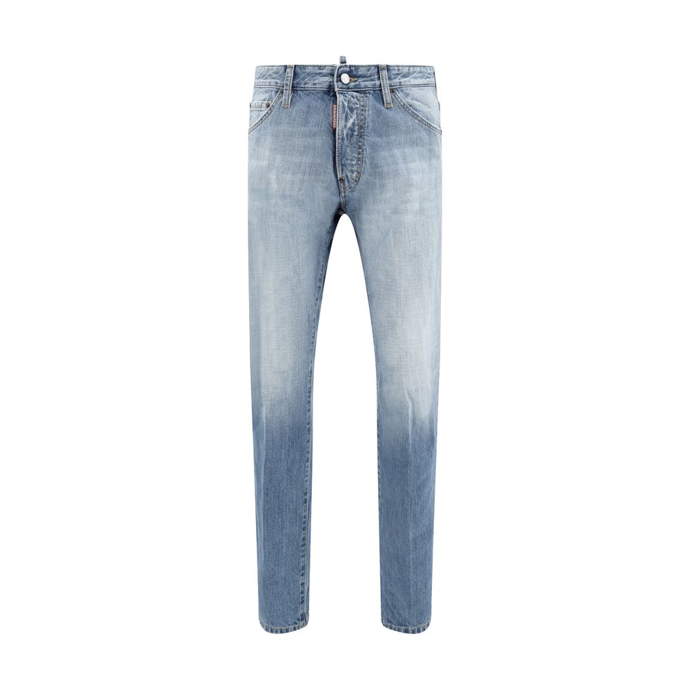 Dsquared² Blue Denim Jeans for Effortless Sophistication