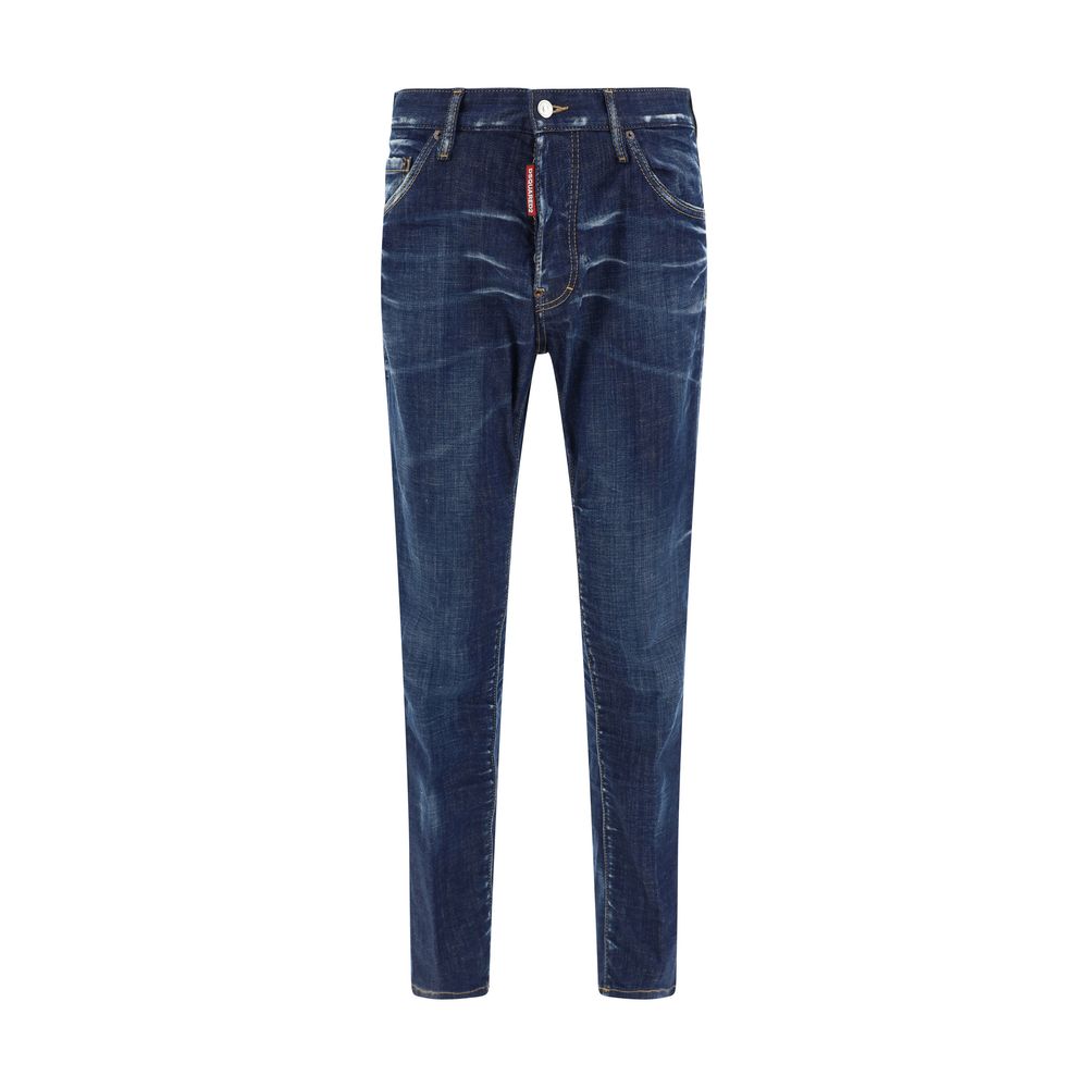Dsquared² Blue Denim Jeans for Effortless Style and Comfort
