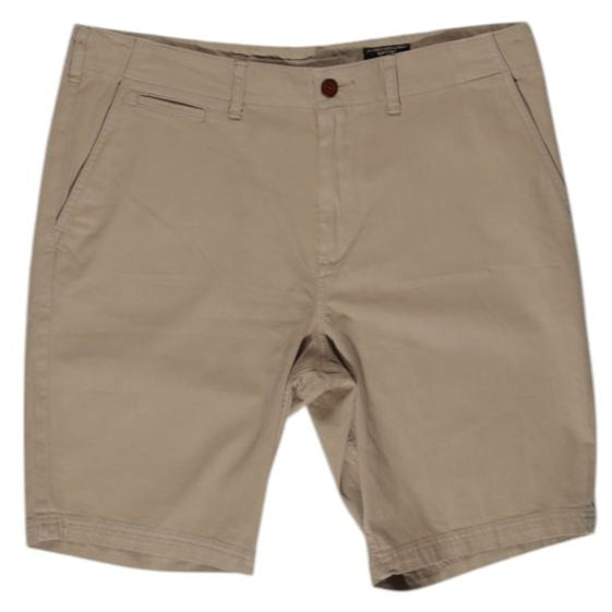 Superdry Beige Cotton Shorts for Effortless Summer Style