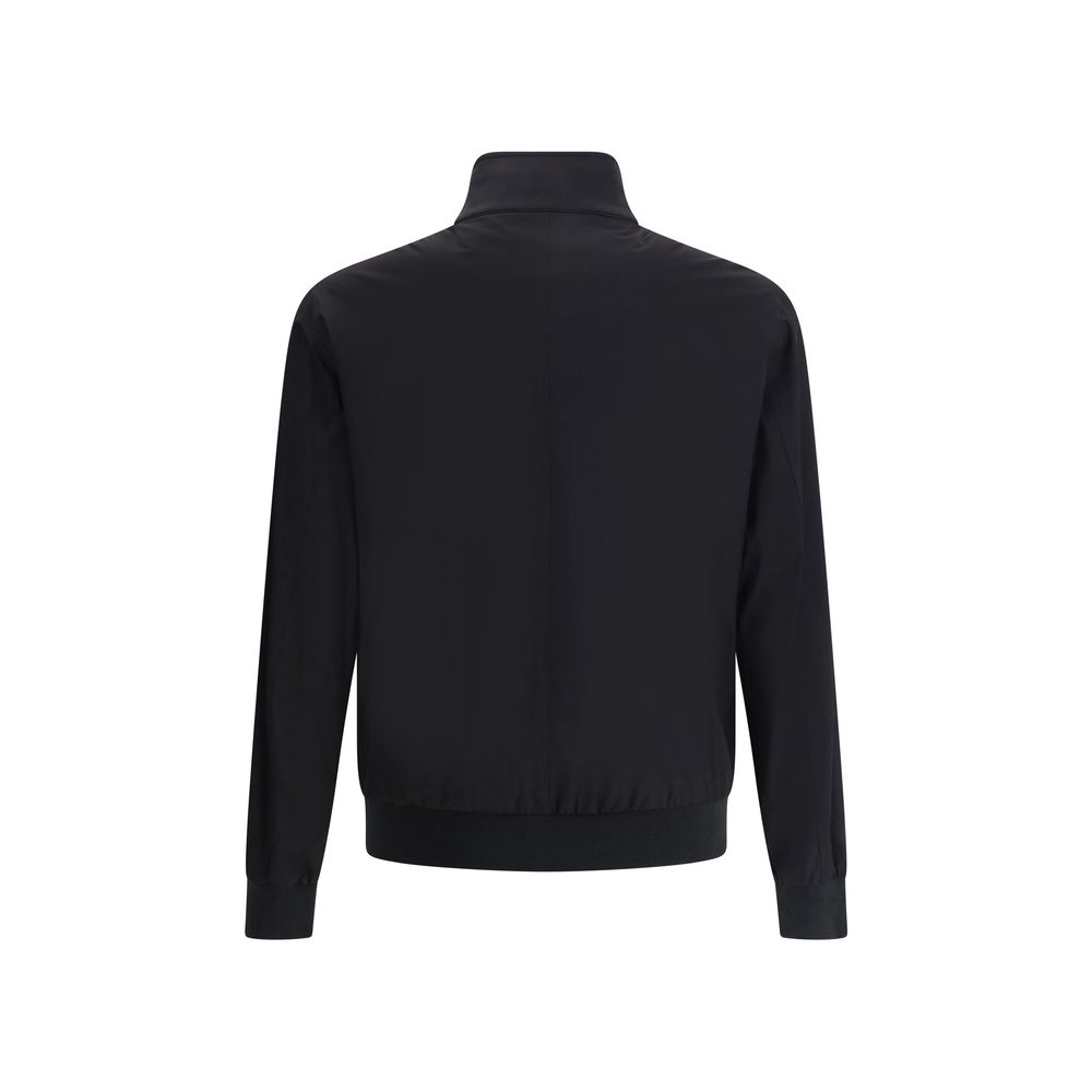 MooRER Black Waterproof Fabric Alberti-kn Jacket