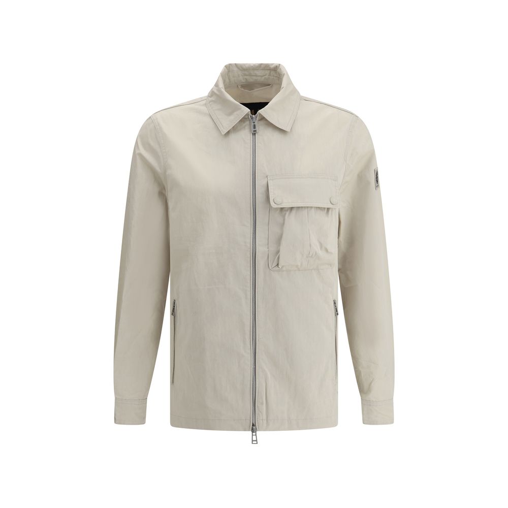 Belstaff Black Leather Drome Jacket: Timeless Elegance Redefined
