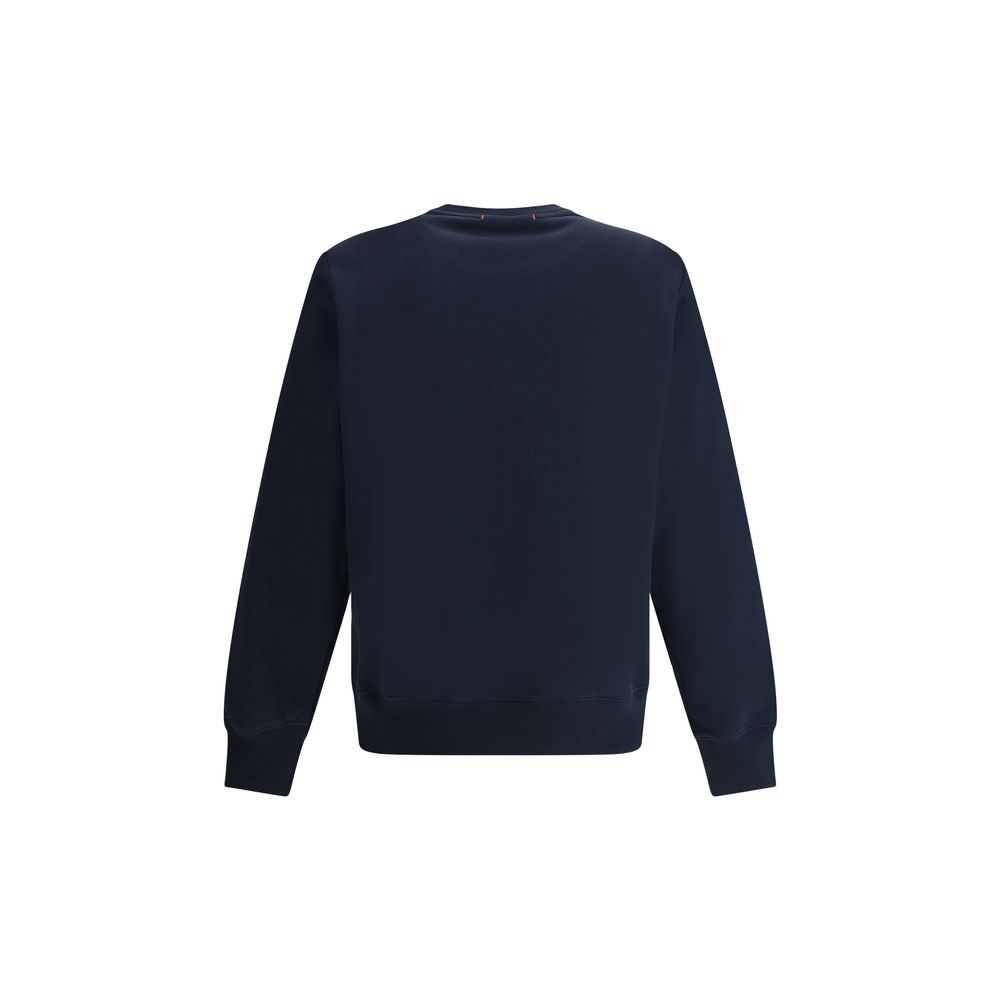 Parajumpers Grey Cotton Blend K2 Sweatshirt for Effortless Luxury Style