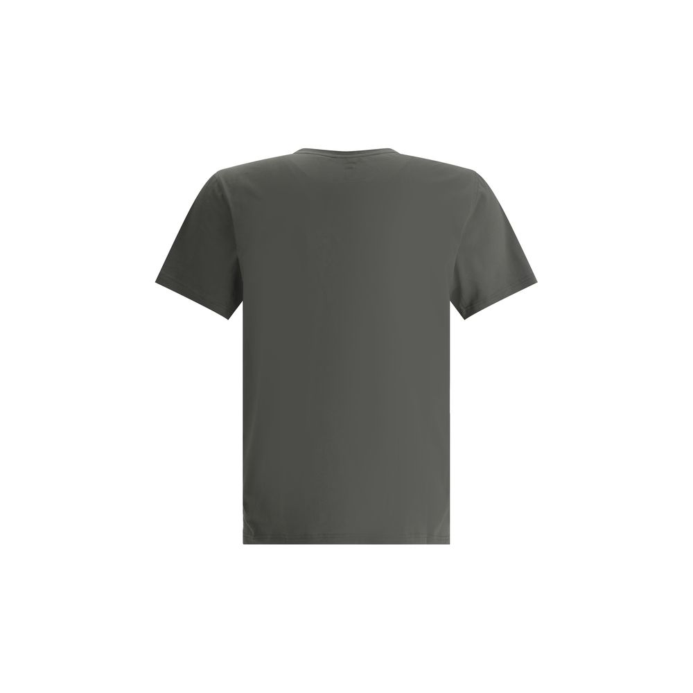 Parajumpers Grey Cotton T-shirt - Elevated Casual Elegance
