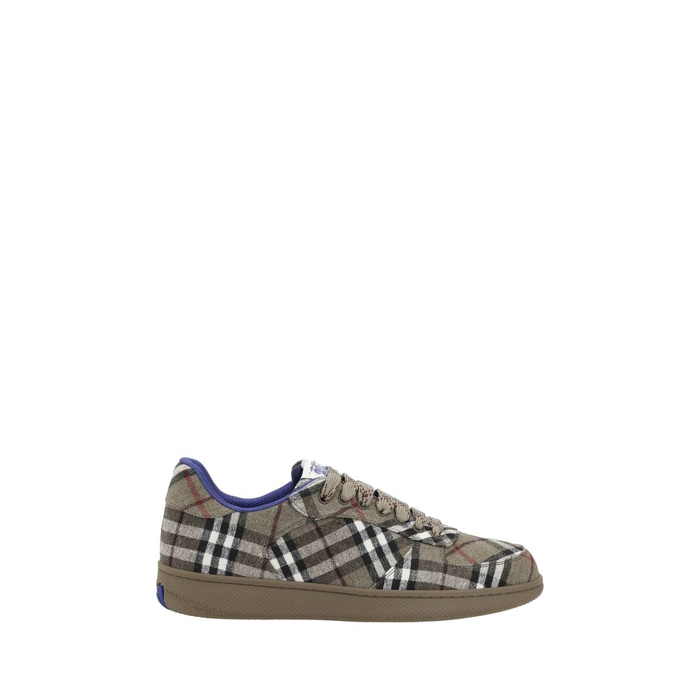 Burberry Multi Archivio Check Sneakers for Elevated Casual Style