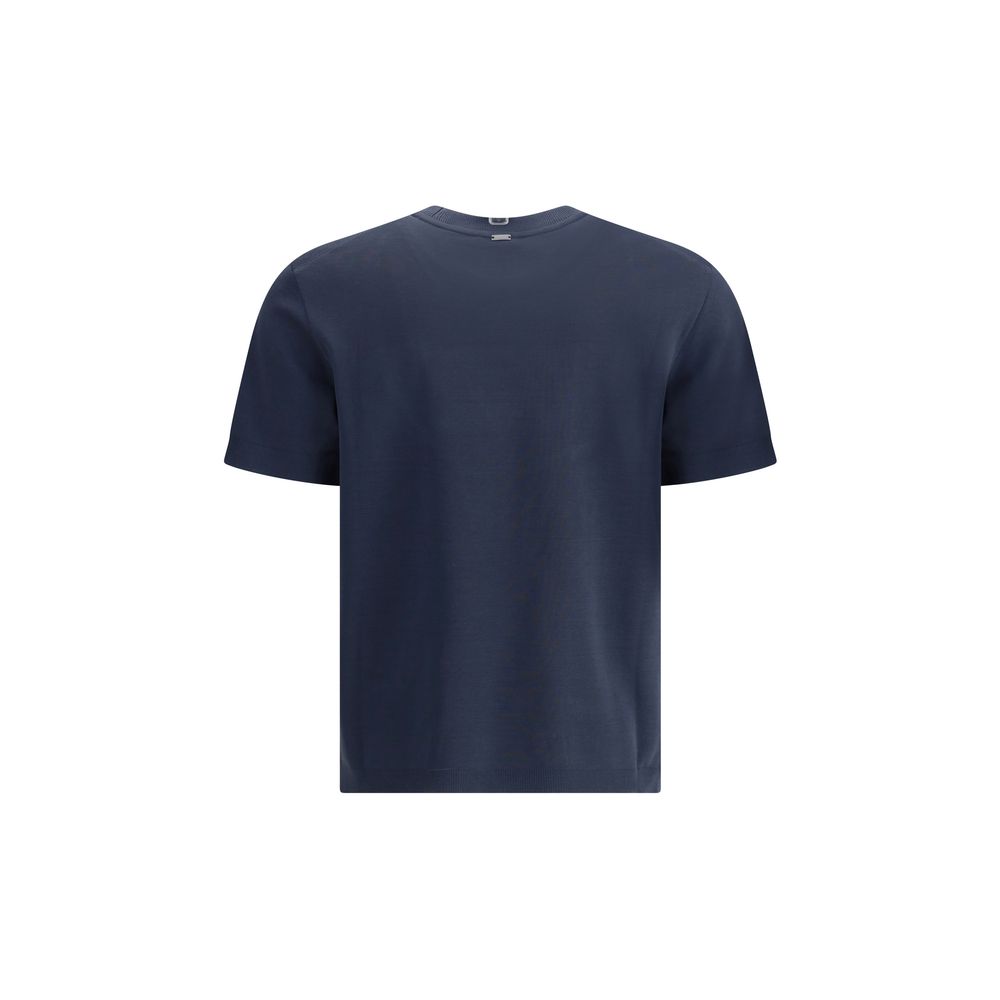 Herno White Cotton T-shirt for Effortless Everyday Elegance