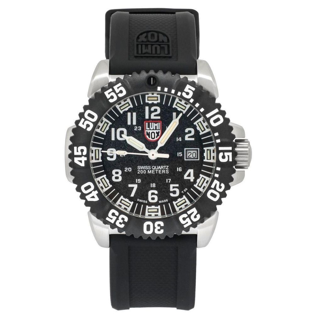 Luminox Black Silicone Watch - Timeless Elegance Redefined