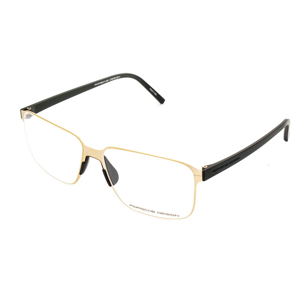 Porsche Gold Metal Frames - Exquisite Italian Eyewear