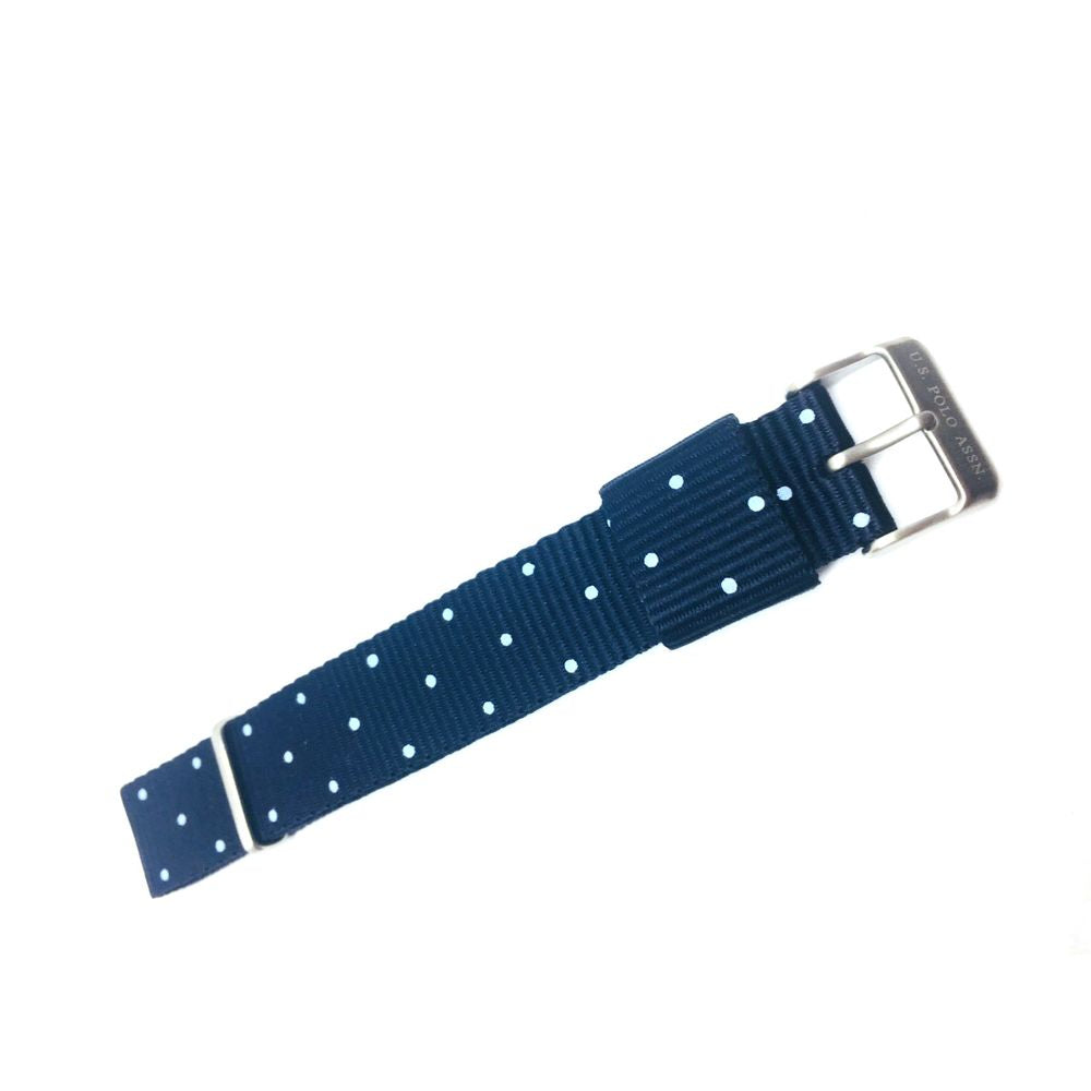 U.S. POLO ASSN. Blue Textile Watch - Timeless Elegance