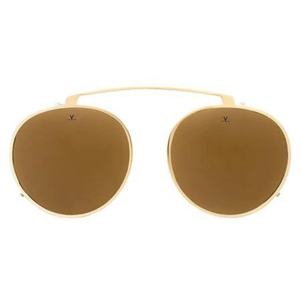 Vuarnet Gold Metal Frames for Sophisticated Eyewear Elegance