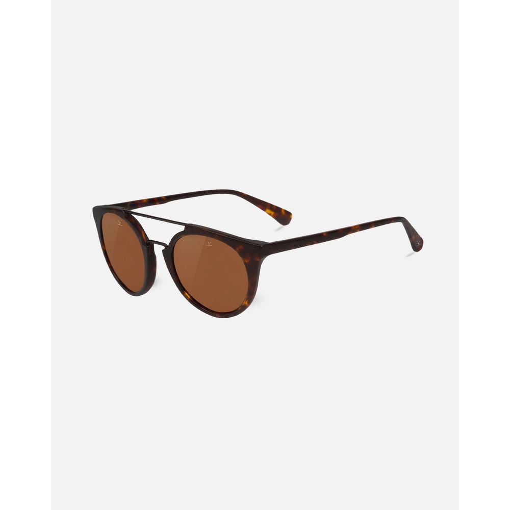 Vuarnet Brown Acetate Sunglasses for Effortless Elegance