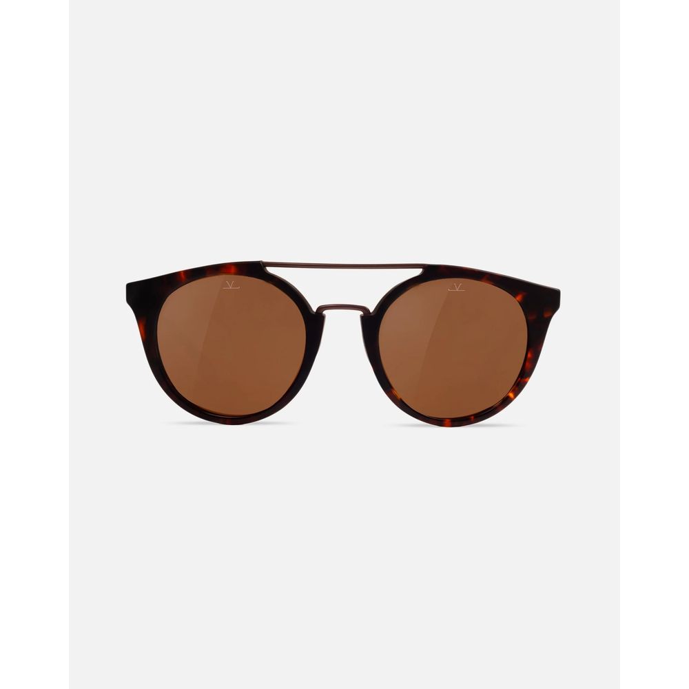 Vuarnet Brown Acetate Sunglasses for Effortless Elegance