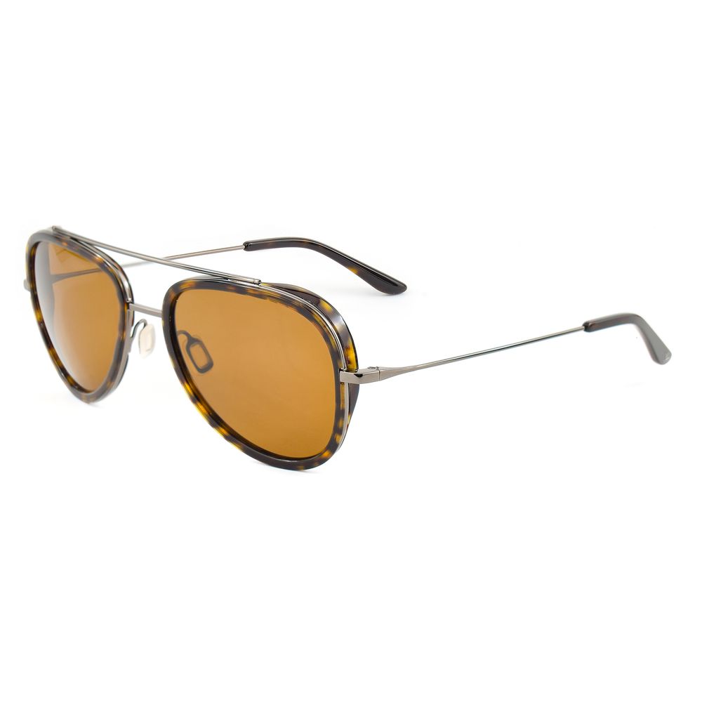 Vuarnet Gray Stainless Steel Sunglasses for Timeless Elegance