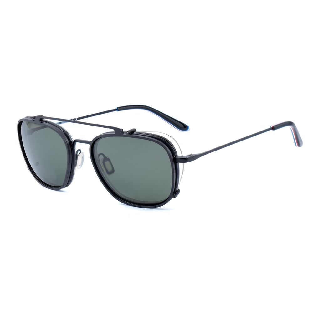 Vuarnet Black Stainless Steel Frames for Timeless Elegance