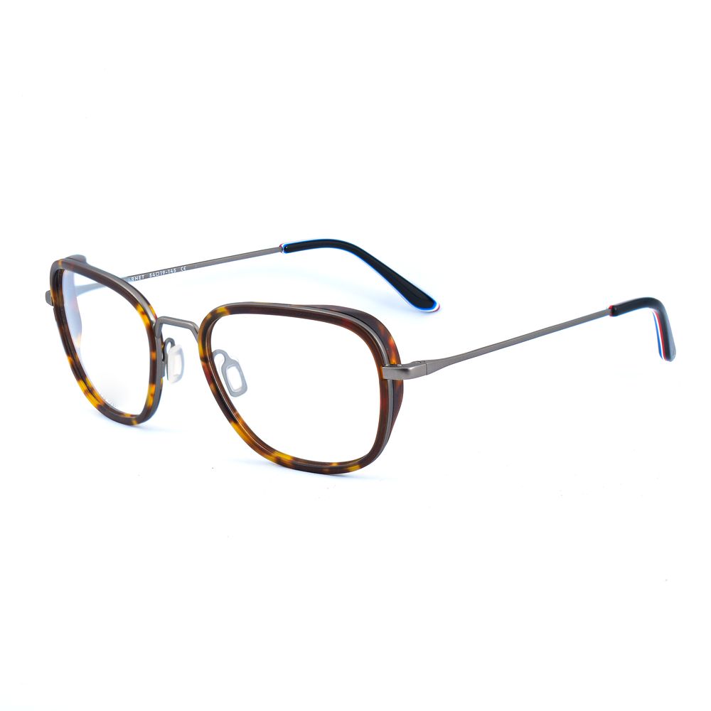 Vuarnet Brown Stainless Steel Frames for Timeless Elegance