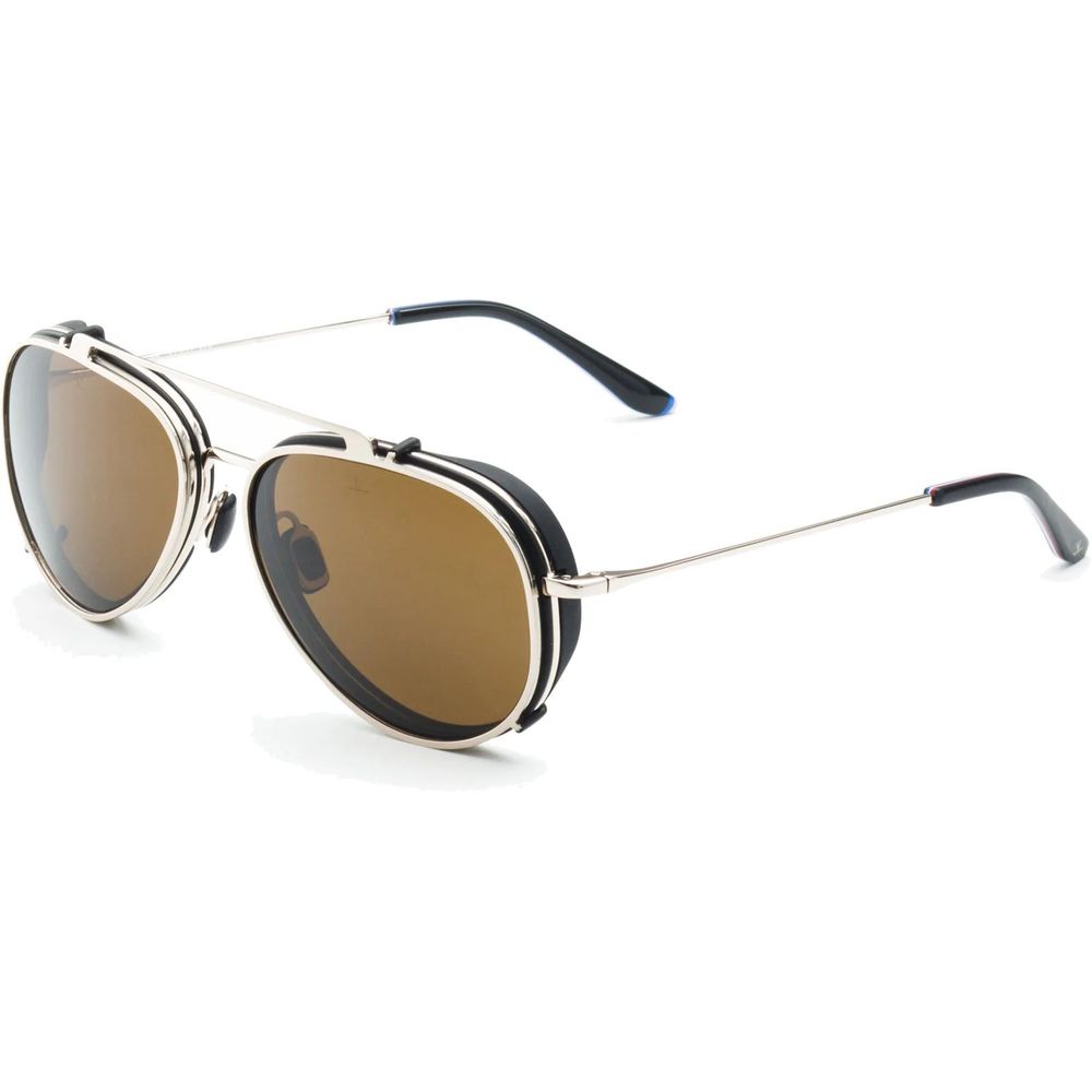 Vuarnet Brown Stainless Steel Frames for Elevated Sophistication