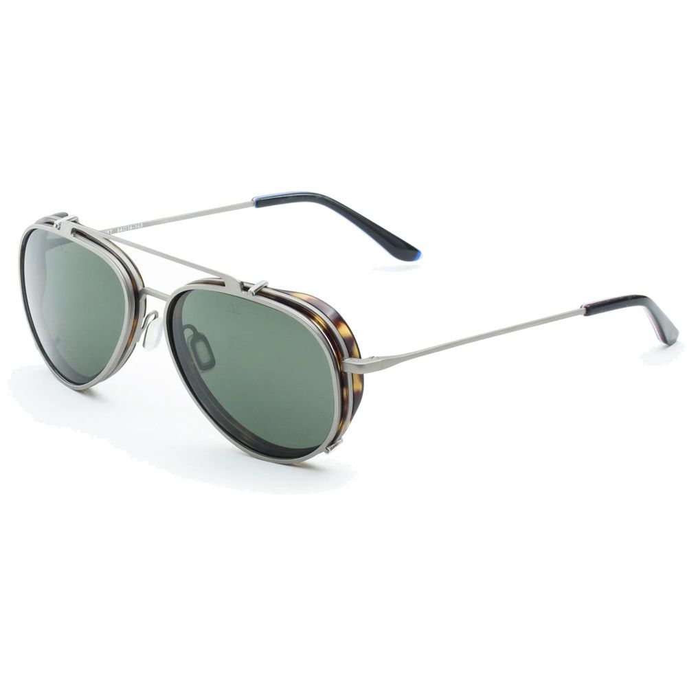 Vuarnet Brown Stainless Steel Frames for Timeless Elegance