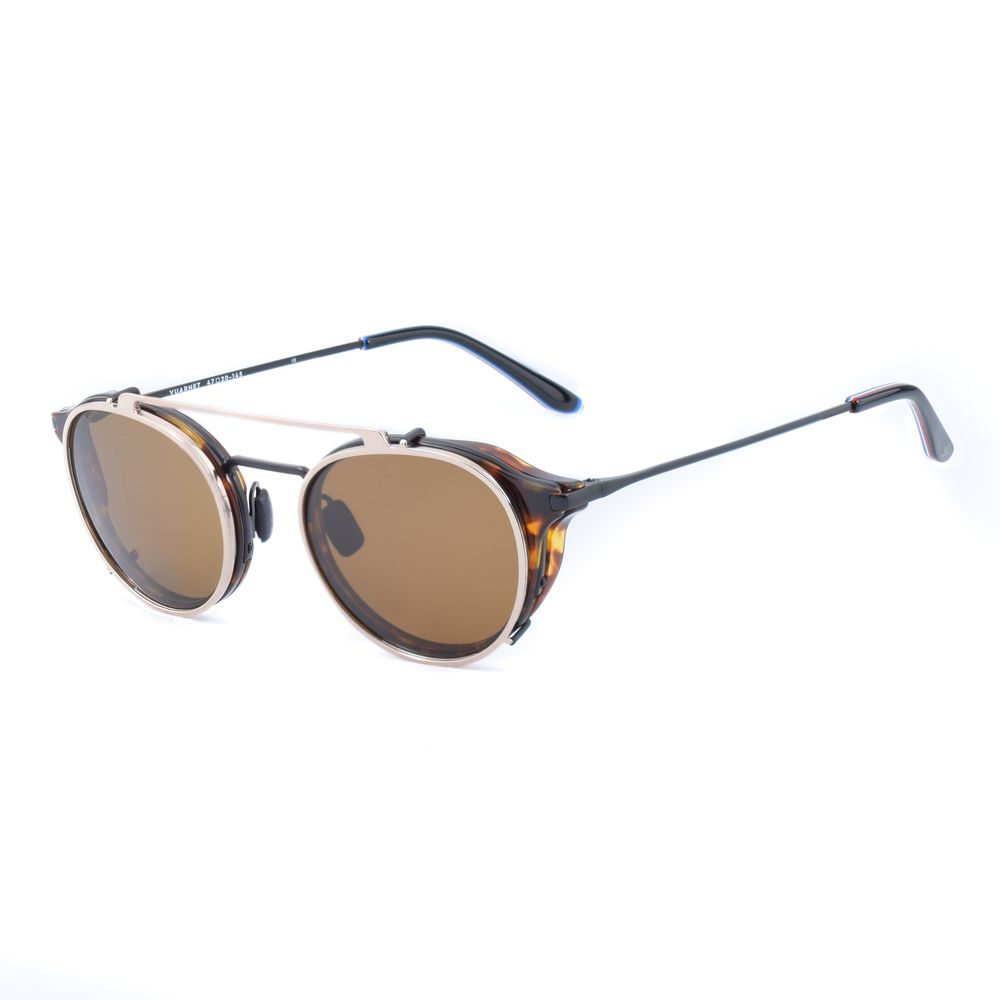 Vuarnet Black Stainless Steel Frames for Timeless Elegance