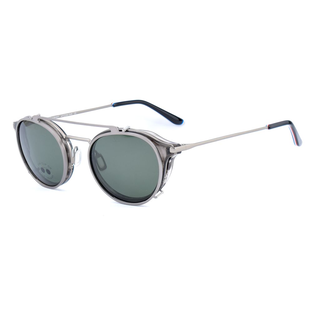 Vuarnet Gray Stainless Steel Frames for Timeless Elegance