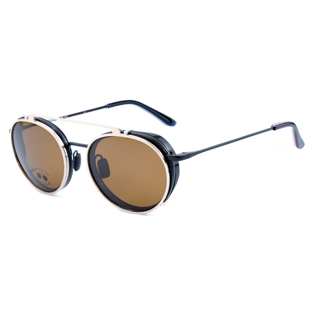 Vuarnet Black Stainless Steel Frames for Timeless Elegance
