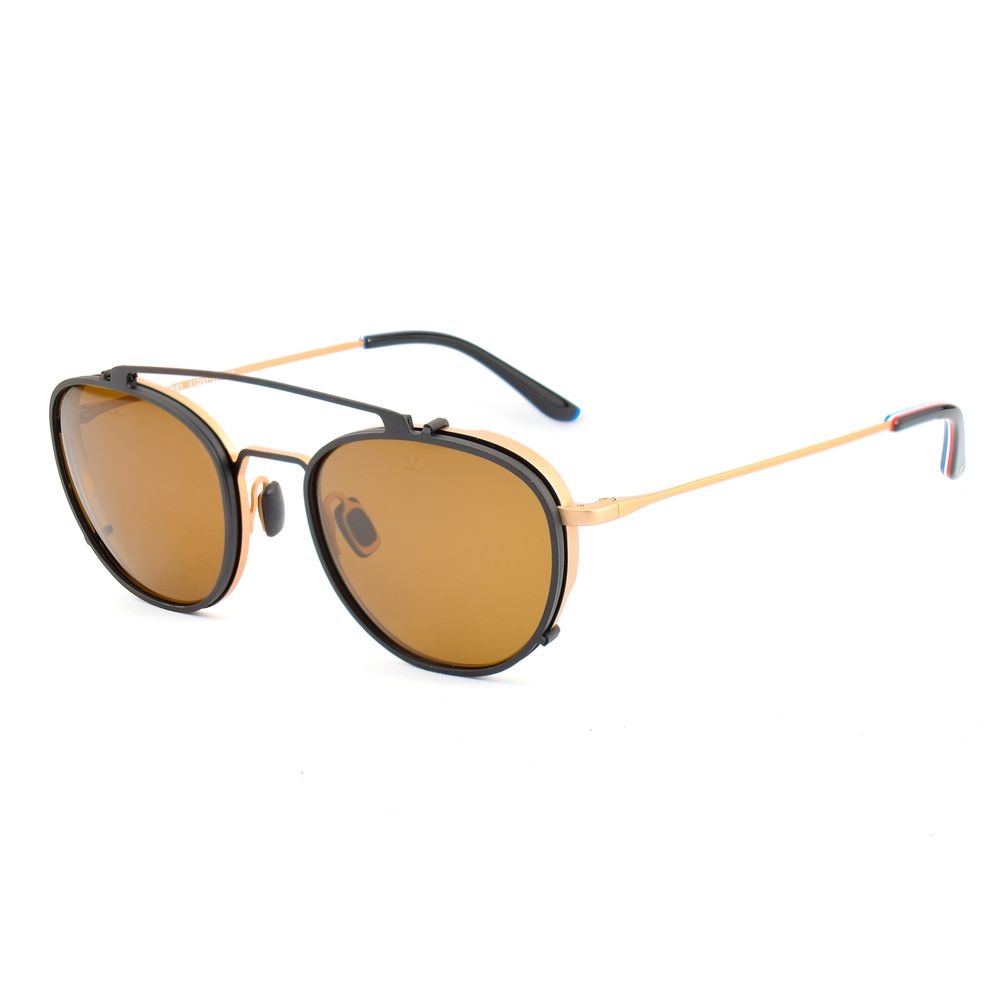 Vuarnet Gold Stainless Steel Frames for Elevated Elegance
