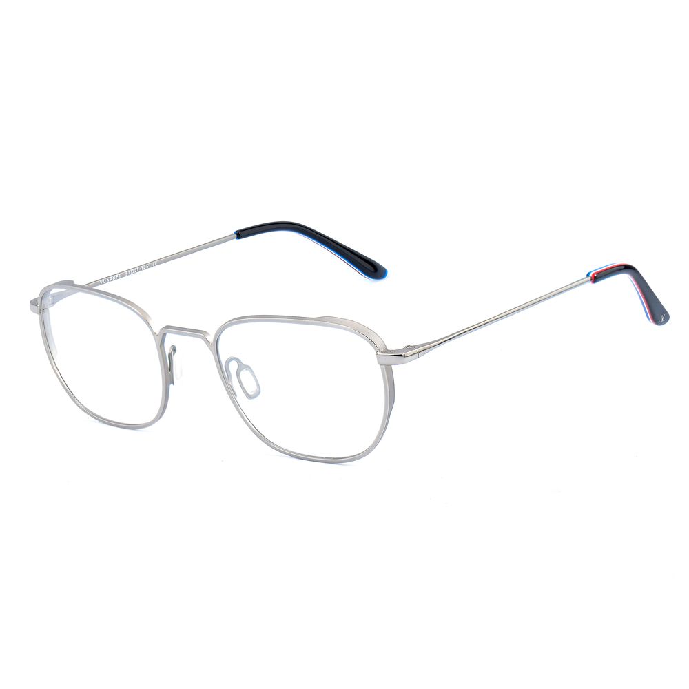 Vuarnet Gray Stainless Steel Frames for Timeless Elegance
