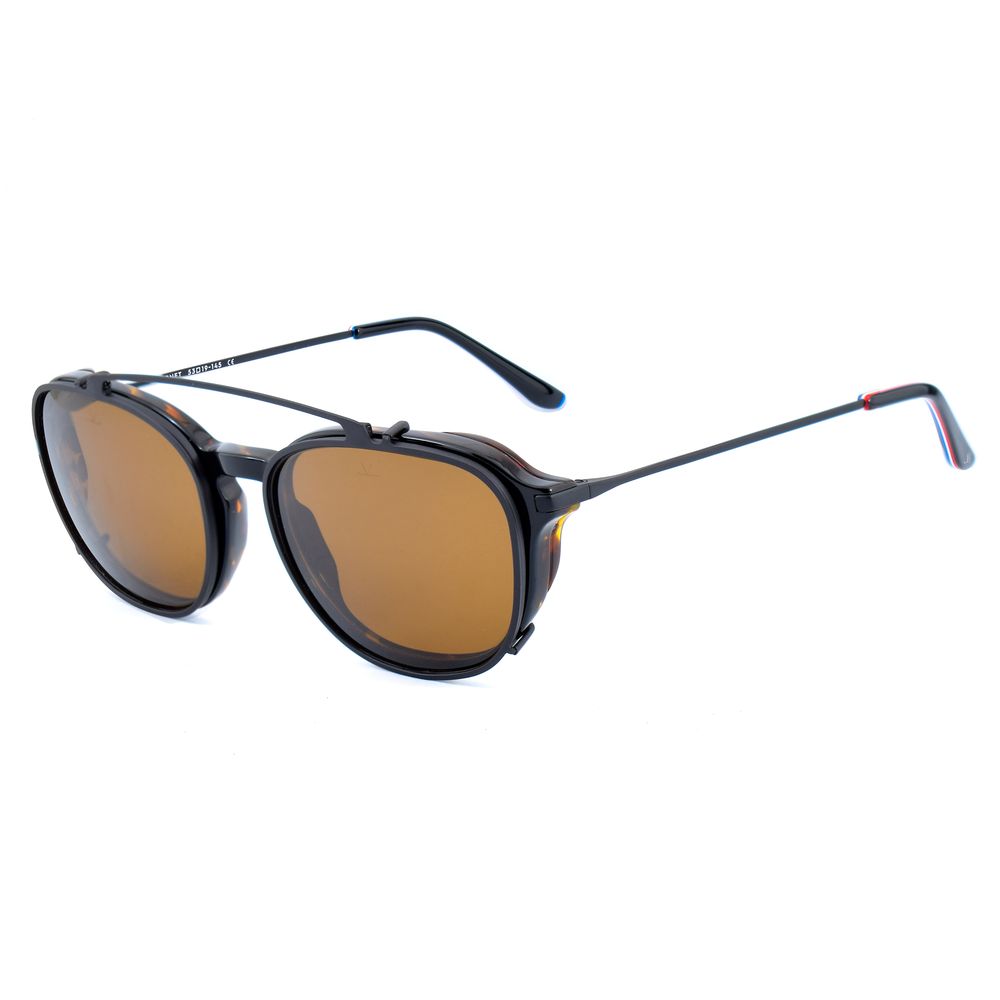 Vuarnet Black Stainless Steel Frames for Timeless Elegance